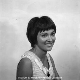 Portrait of Suzanne Carson nee Kilpatrick, March 1970