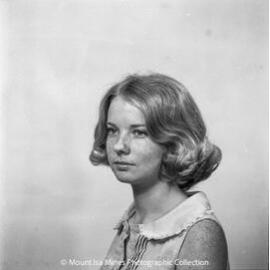 Portrait of Michelle Kennett, January 1970