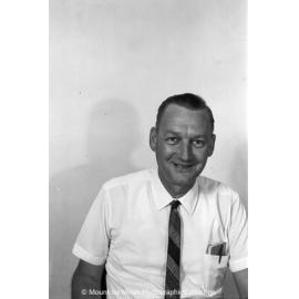 Portrait of John Middlin, January 1970