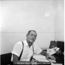 Portrait of unknown person, February 1970