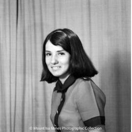 Portrait of Elaine Patchett, February 1970