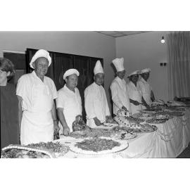 MIM farewell dinner for university students vacation employment, Mount Isa City, January 1970