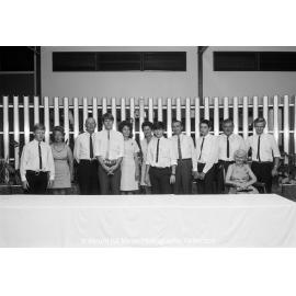 MIM apprentice cooks' party, February 1970