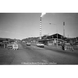 Annual one day road closure for private road, Mount Isa Mines, January 1970