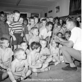Talk on detonators at Central State School, Mount Isa City, February 1970