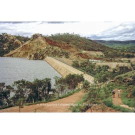 Lake Moodarra dam wall, February 1974
