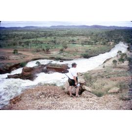 Lake Moondarra spillway, February 1974