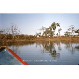 Secondary spillway, Lake Moondarra, July 1963