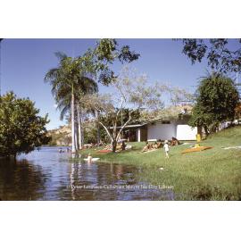 Transport Bay, Lake Moondarra, February 1975
