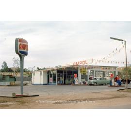 Ampol Service Station, Mount Isa City, May 1962