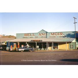 Bell and Moir car dealer, Mount Isa City, June 1962
