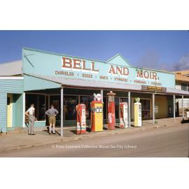 Bell and Moir car dealer, Mount Isa City, June 1962