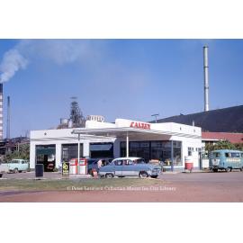 Caltex Service Station, Miles End, May 1962