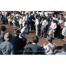 Foot race, Mount Isa Industrial Fair, Spear Creek, June 1962