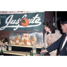 Jusfrute booth, Mount Isa Industrial Fair, Spear Creek, June 1962