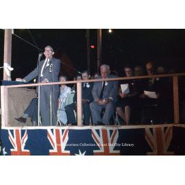 Opening of Mount Isa Industrial Fair, Spear Creek, June 1962
