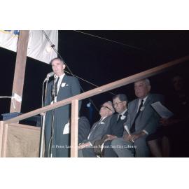 Opening of Mount Isa Industrial Fair, Spear Creek, June 1962