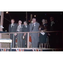 Opening of Mount Isa Industrial Fair, Spear Creek, June 1962
