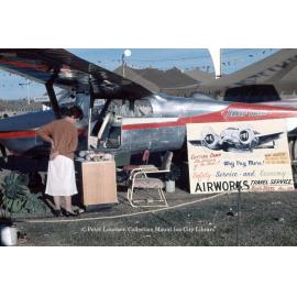 Swiftair plane, Mount Isa Industrial Fair, Spear Creek, June 1962