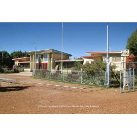 Mount Isa Memorial Swimming Pool entrance, Parkside, c.1956