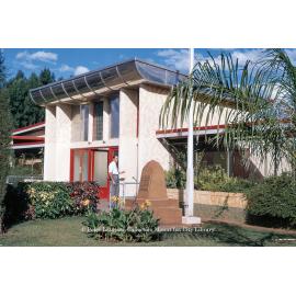Mount Isa Memorial Swimming Pool entrance, Parkside, c.1956