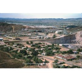 Black Rock Open Cut access road, Mount Isa Mines, May 1963