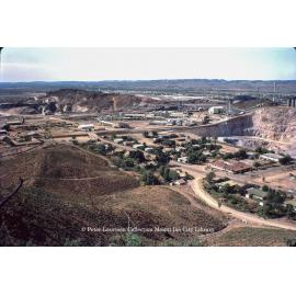 Black Rock Open Cut access road, Mount Isa Mines, May 1963
