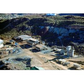 Assay Laboratory, time gate, and water treatment plant, Mount Isa Mines, Aug 1951